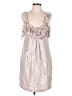 Alexia Admor Metallic Gray Cocktail Dress Size S - photo 1