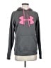 Under Armour 100% Polyester Gray Pullover Hoodie Size S - photo 1