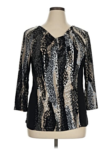 Dana Buchman 3/4 Sleeve Blouse (view 1)
