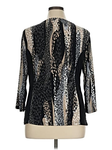Dana Buchman 3/4 Sleeve Blouse (view 2)