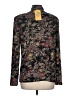 Alex Evenings Floral Black Jacket Size L - photo 2