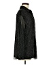Elan 100% Polyester Stars Black Long Sleeve Blouse Size M - photo 4
