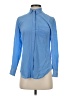 J.Crew 100% Silk Blue Long Sleeve Silk Top Size 00 - photo 1