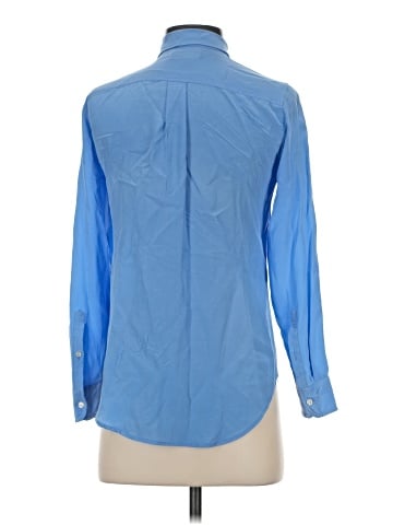 J.Crew Long Sleeve Silk Top (view 2)