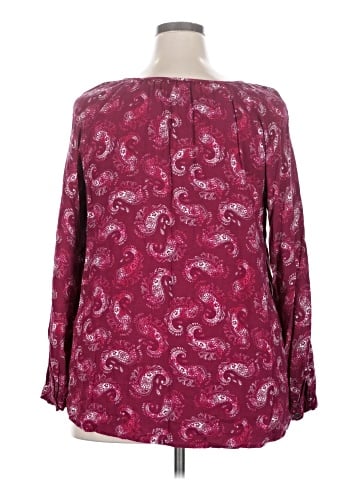 Faded Glory Long Sleeve Blouse (view 2)