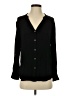 Soft Joie 100% Rayon Black Long Sleeve Blouse Size S - photo 1
