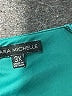 Sara Michelle 100% Polyester Teal 3/4 Sleeve Blouse Size 3X - photo 7