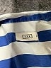 AYR Stripes Blue 3/4 Sleeve Button-Down Shirt Size XS - photo 7