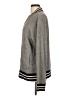 J.Crew Stripes Gray Track Jacket Size L - photo 5
