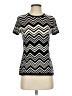 Missoni For Target Chevron-herringbone Black Short Sleeve Turtleneck Size S - photo 1