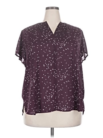 Monday Fun Short Sleeve Blouse (view 1)