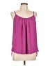 Pixley 100% Polyester Purple Sleeveless Blouse Size L - photo 1