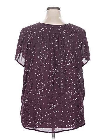 Monday Fun Short Sleeve Blouse (view 2)