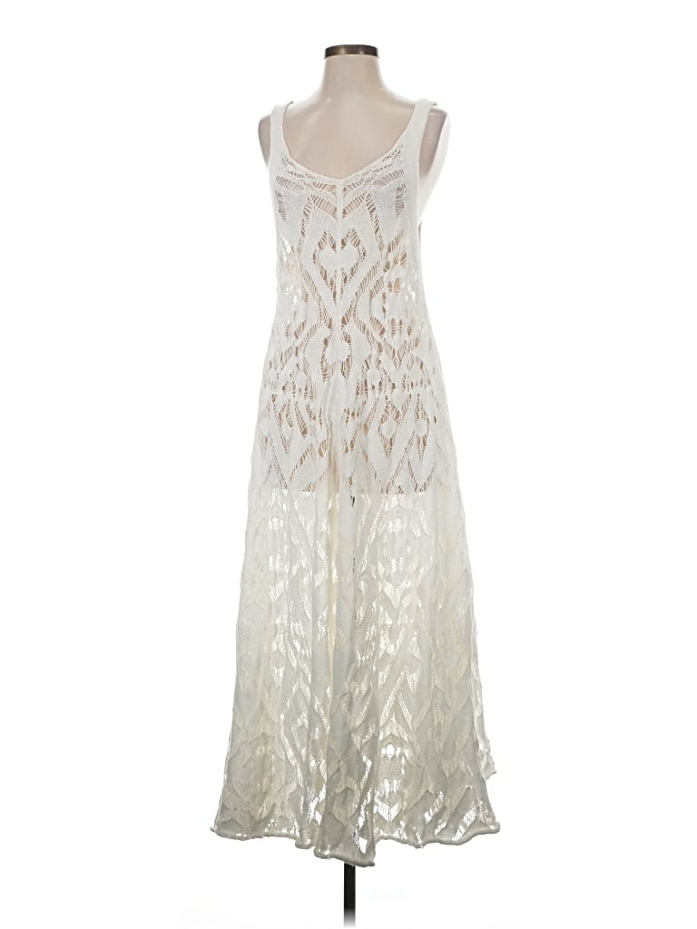 Pre-owned Fp Beach Cocktail Dress In Ivory