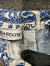 Chico's Paisley Blue Casual Pants Size Lg (2.5) - photo 4