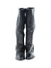 Just Fab Black Boots Size 6 - photo 2