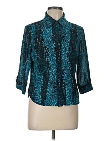 New York & Company 3/4 Sleeve Blouse (view 1)