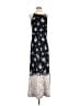 Maurices Floral Black Casual Dress Size S - photo 1