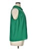 CeCe Green Sleeveless Blouse Size XL - photo 4