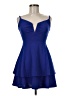 B. Darlin Blue Cocktail Dress Size 7 - 8 - photo 1