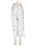 Laura Ashley Floral Ivory Casual Pants Size M - photo 2
