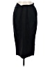 DKNY 100% Polyurethane Solid Black Formal Skirt Size S - photo 1