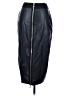 DKNY 100% Polyurethane Solid Black Formal Skirt Size S - photo 2
