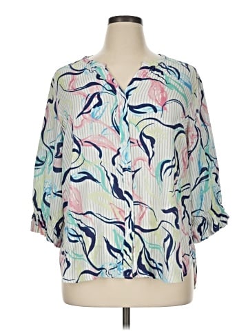 FDJ 3/4 Sleeve Blouse (view 1)