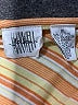 Jason Maxwell Stripes Tan Yellow Short Sleeve T-Shirt Size XL - photo 7