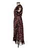 Max Studio 100% Polyester Paisley Burgundy Cocktail Dress Size M - photo 5