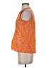 Ann Taylor LOFT 100% Rayon Orange Sleeveless Blouse Size XS (petite) - photo 5
