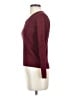 Karen Scott 100% Cotton Burgundy Pullover Sweater Size XS - photo 5