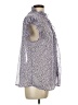 Chico's 100% Polyester Silver Sleeveless Blouse Size Lg (2) - photo 4