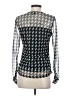 DKNY Silver Long Sleeve Blouse Size S - photo 2