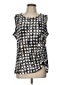 Croft & Barrow Black Sleeveless Blouse Size L - photo 1