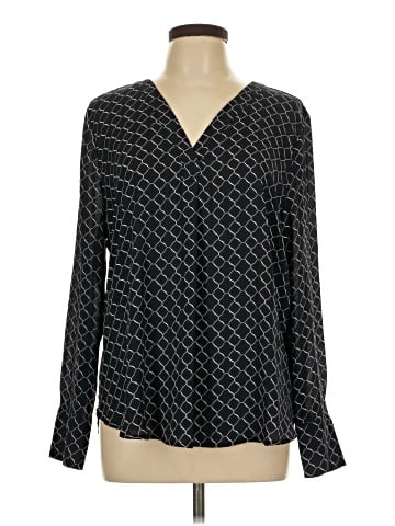 Ann Taylor Long Sleeve Blouse (view 1)