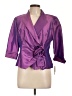 Alex Evenings 100% Polyester Purple Blazer Size L (petite) - photo 1