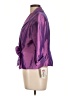 Alex Evenings 100% Polyester Purple Blazer Size L (petite) - photo 5