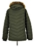 Unbranded 100% Polyester Solid Green Snow Jacket Size L - photo 2