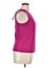 Tory Burch 100% Polyester Pink Sleeveless Top Size XL - photo 4