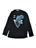 Zara Black Long Sleeve T-Shirt Size 10 - photo 1