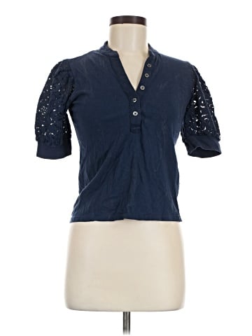Elie Tahari Short Sleeve Henley (view 1)
