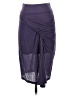 Helmut Lang Solid Purple Casual Skirt Size P (petite) - photo 1