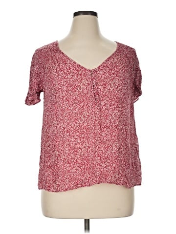 Lucky Brand Short Sleeve Blouse (view 1)