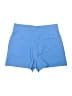 Zara Solid Blue Athletic Shorts Size S - photo 2