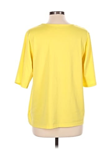 Susan Graver 3/4 Sleeve T-Shirt (view 2)