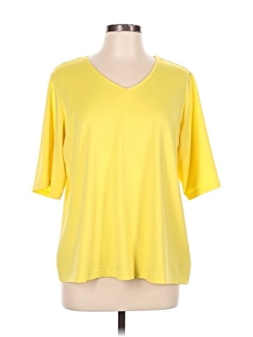 Susan Graver 3/4 Sleeve T-Shirt (view 1)