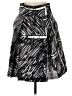Milly 100% Polyester Graphic Black Casual Skirt Size 6 - photo 1