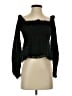 American Eagle Outfitters Black Long Sleeve Blouse Size S - photo 1