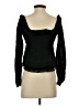 American Eagle Outfitters Black Long Sleeve Blouse Size S - photo 2